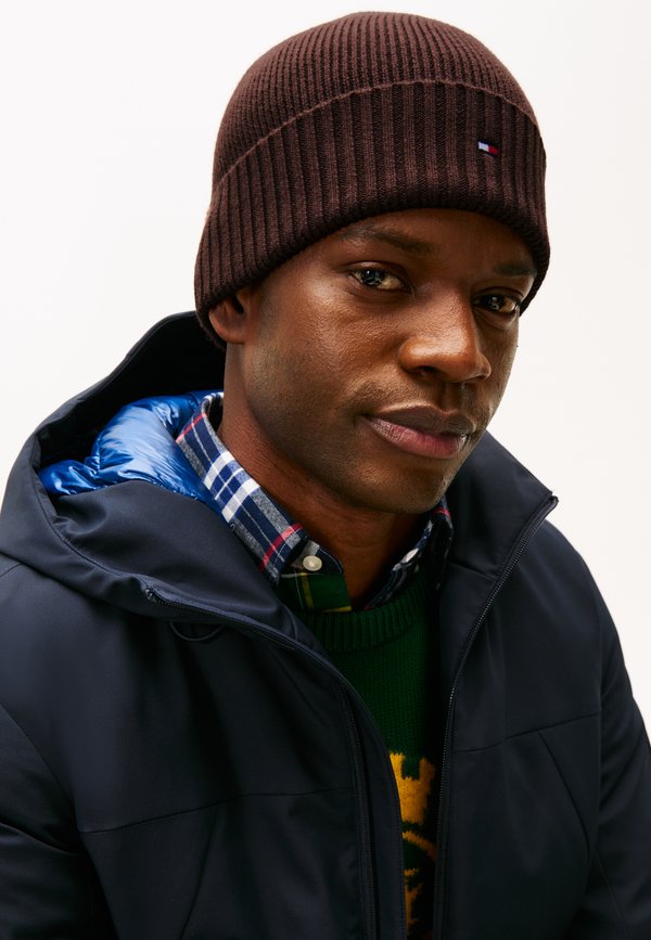 Tommy Hilfiger Beanie - rich walnut