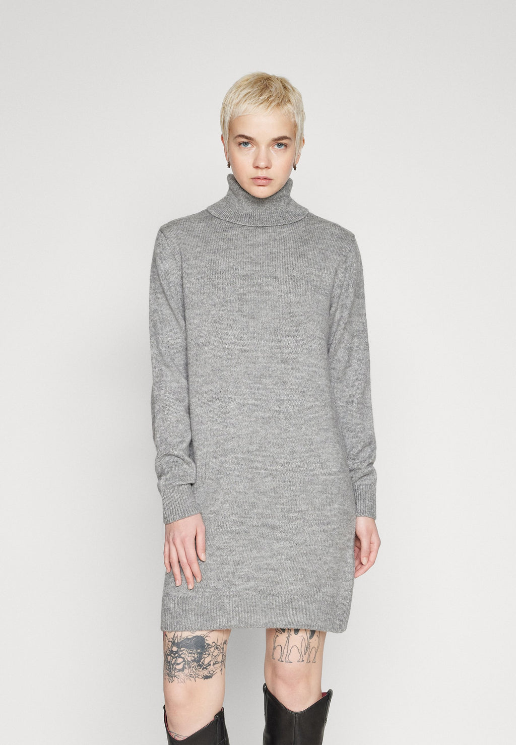 JDY JDYLIBBYROLL NECK DRESS