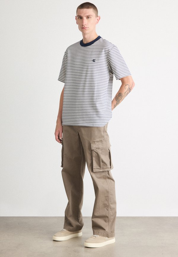 Calvin Klein STRIPED OTTOMAN TEE