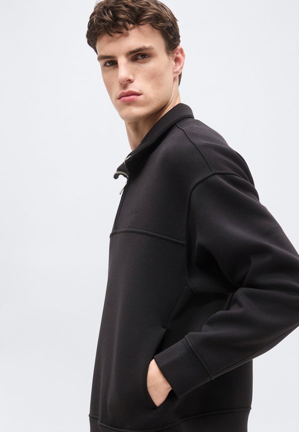 Calvin Klein SPACER MOCK NECK ZIP