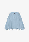 Vero Moda VMNATALI - Blouse - cashmere blue