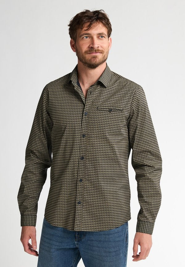 Petrol Industries FOND DU LAC LONG SLEEVE AOP