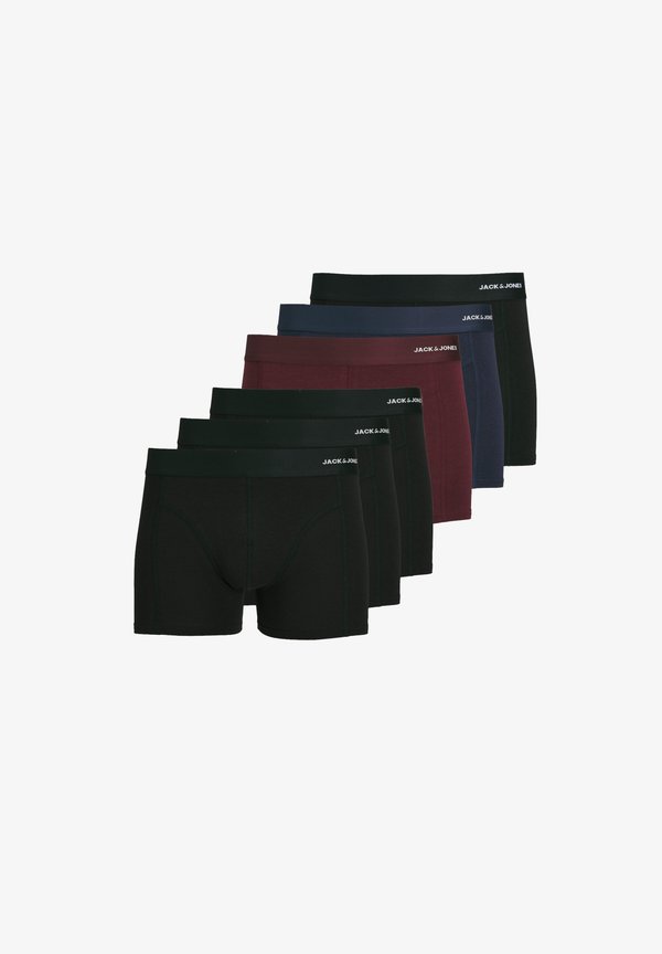 Jack & Jones 6ER PACK JACBASIC RETRO - Trunks - port royale   schwarz
