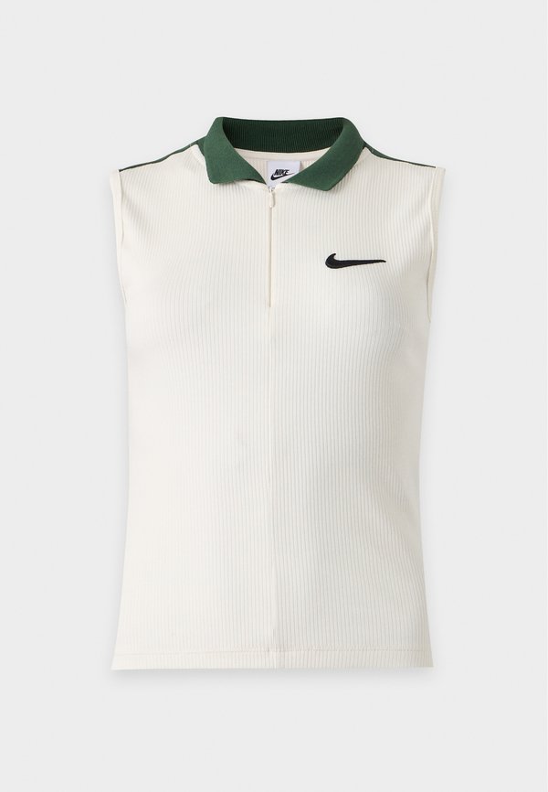 Nike Sportswear FITTED TANK - Polo shirt - off-white
