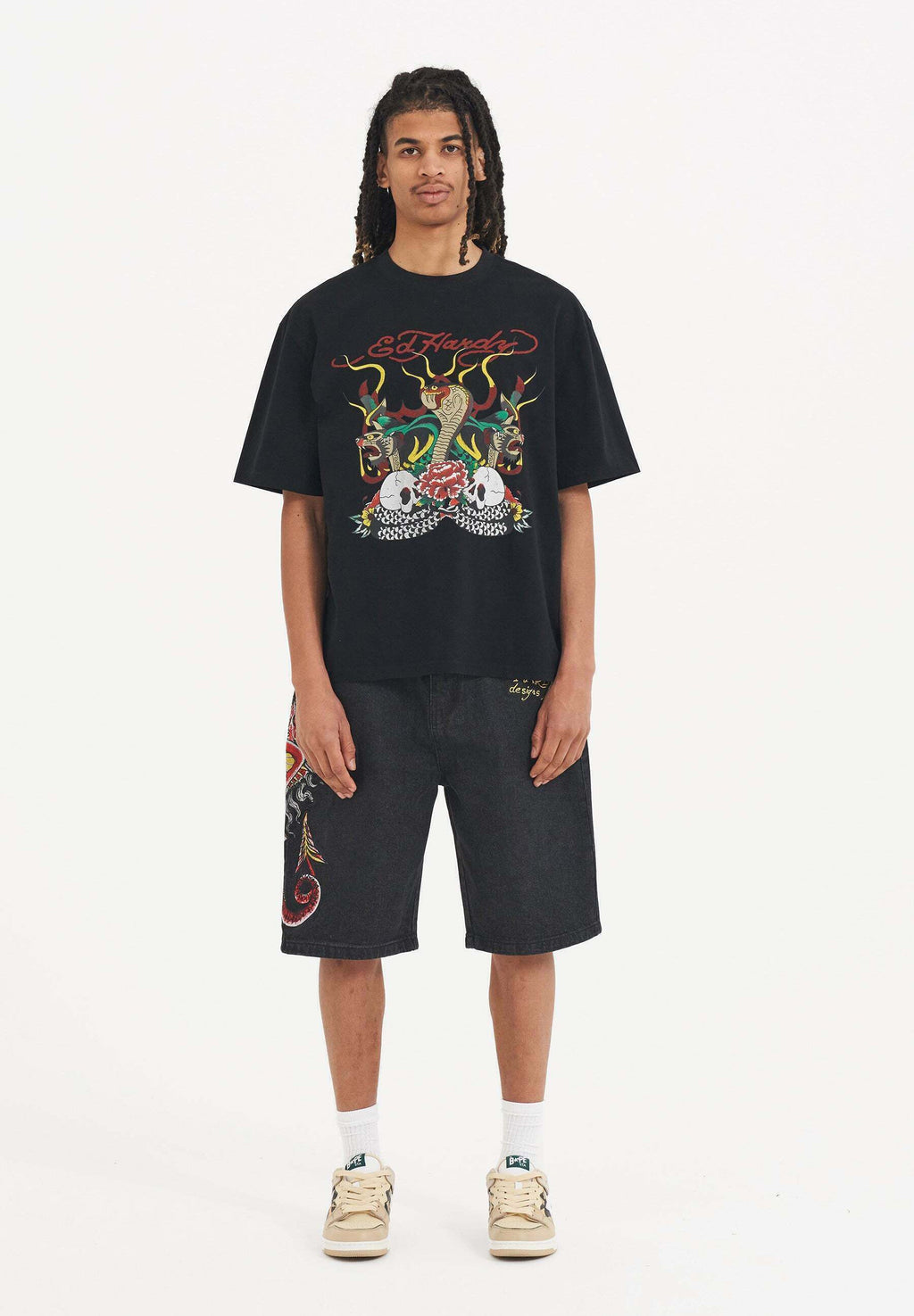 Ed Hardy SNAKE SKULL FIRE