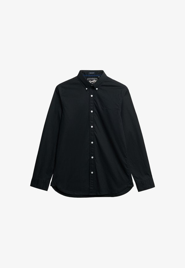 Superdry & Co ESSENTIALS TAILORED LITE  - Shirt - black