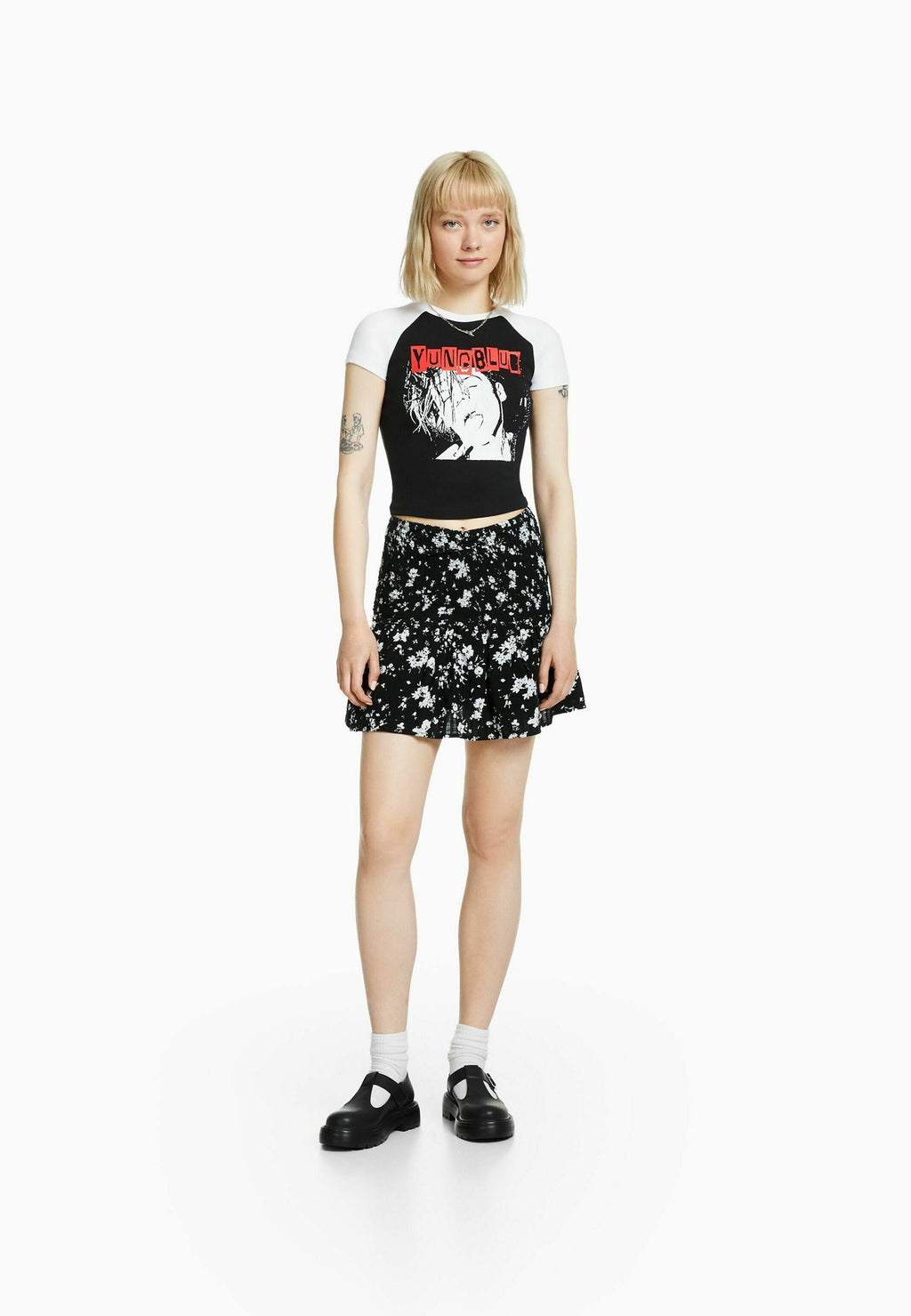 Bershka SHIRRED