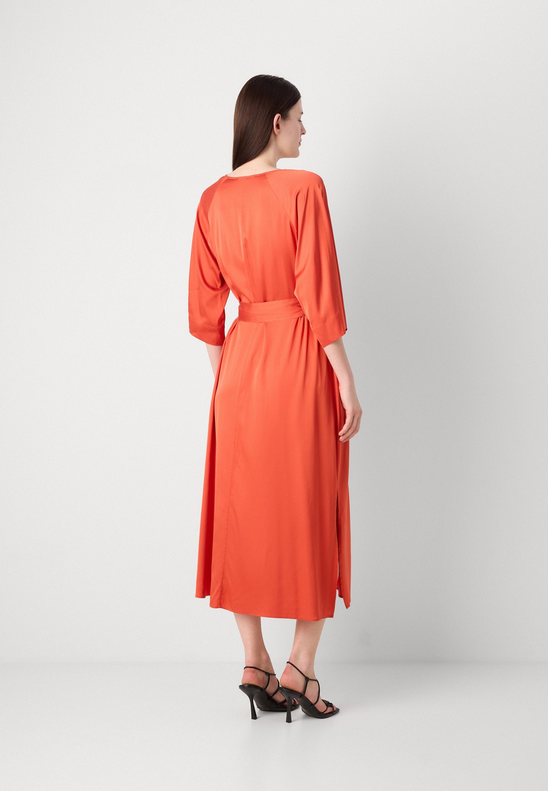 Marc O'Polo DRESS  WRAP STYLE MEDIUM LENGTH RAGLAN SLEEVES