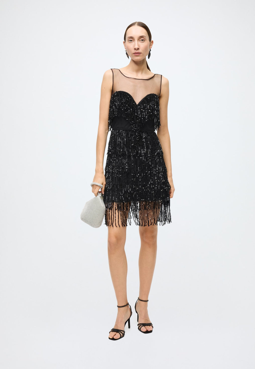 Bardot JORDANA FRINGE MINI DRESS