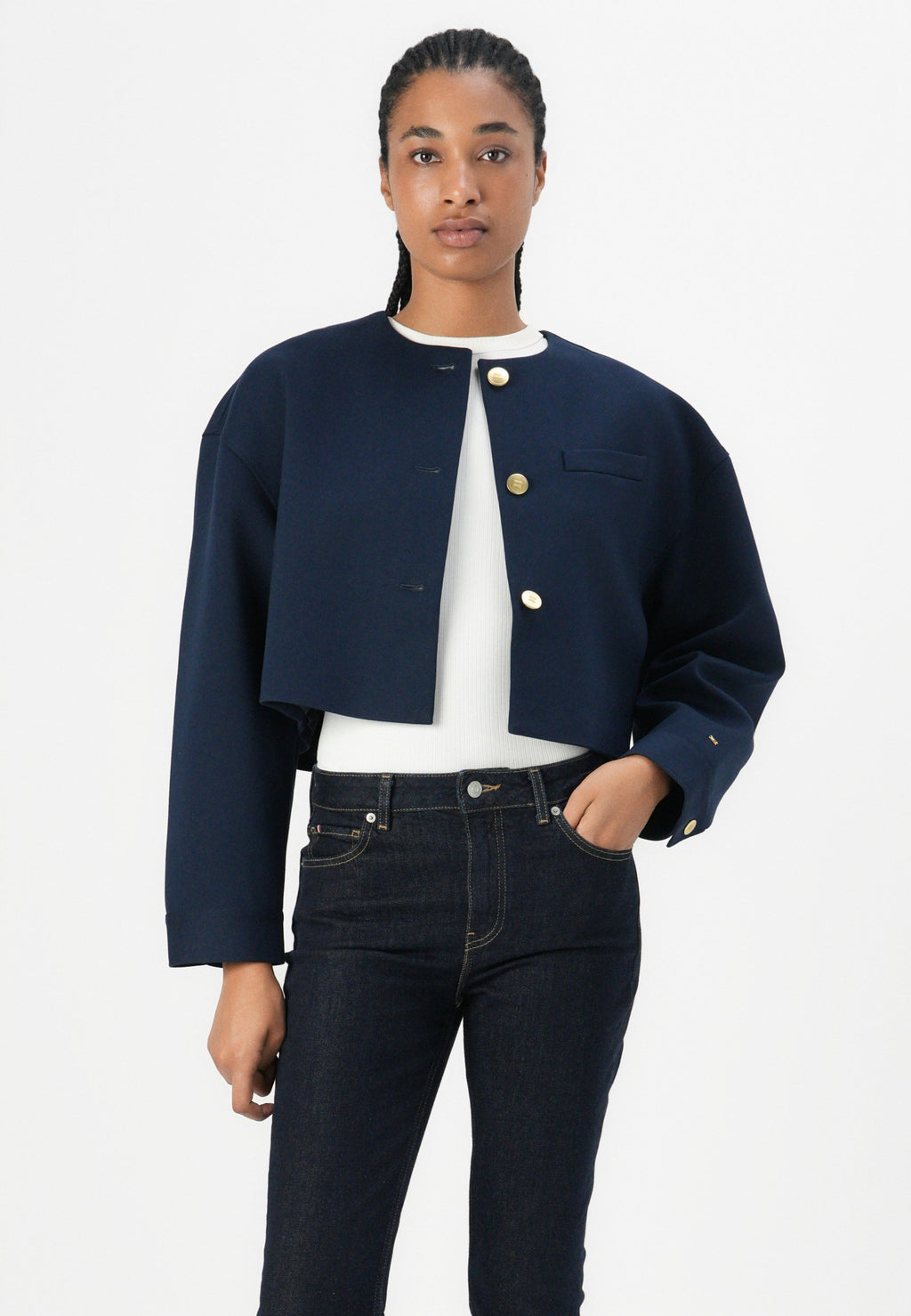 PUNTO CROP LADY JACKET Media 5
