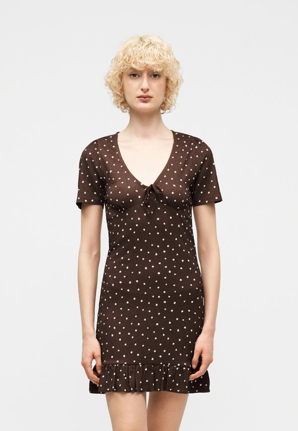 ONLY ONLMOLLY Midi - Day dress - cloud dancer