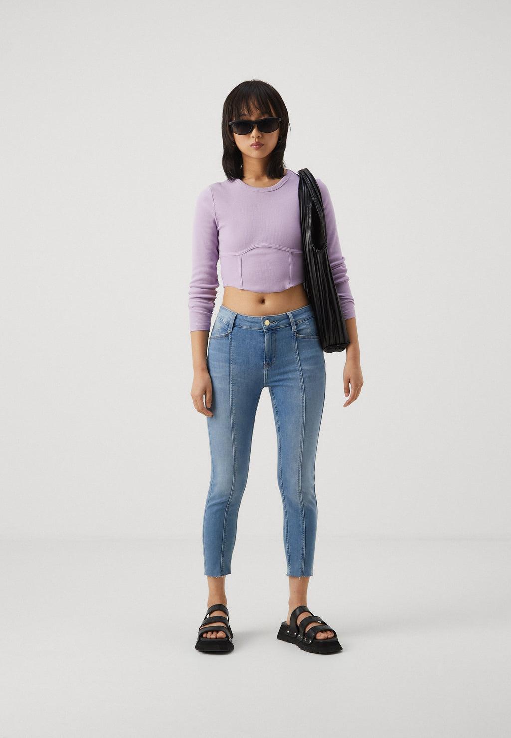 ONLBLUSH MID WAIST FRONT PLEAT Media 2