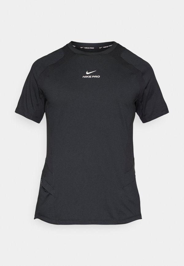 Nike Performance M NP DFADV NPT SS TOP - Sports T-shirt - black/white