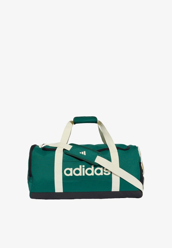 adidas Performance LINEAR DUFFEL MEDIUM UNISEX - Sports bag - collegiate green/ivory