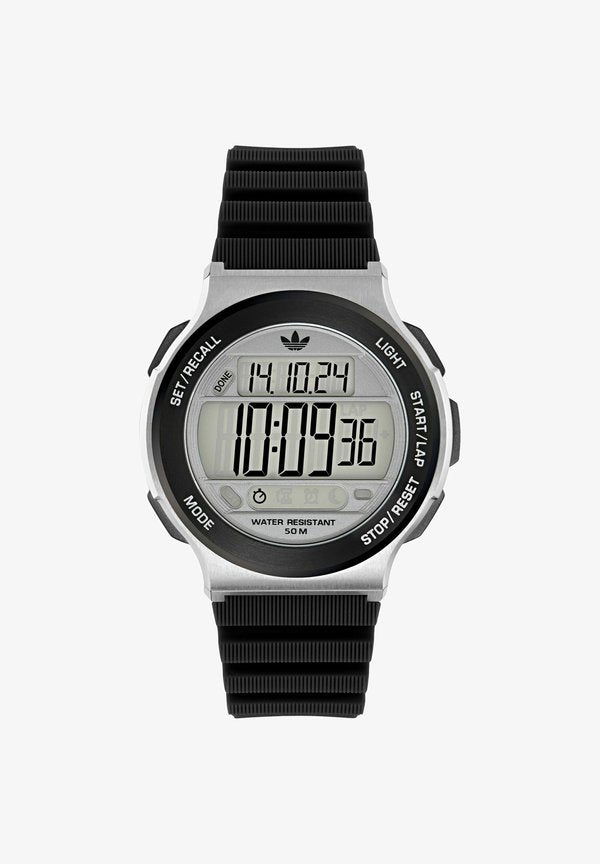 adidas Originals EXPRESSION THREE DIGITAL - Digital watch - black/white