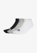 adidas Performance C SPW LOW 3P - Sneaker socks - medium grey heather/white   black