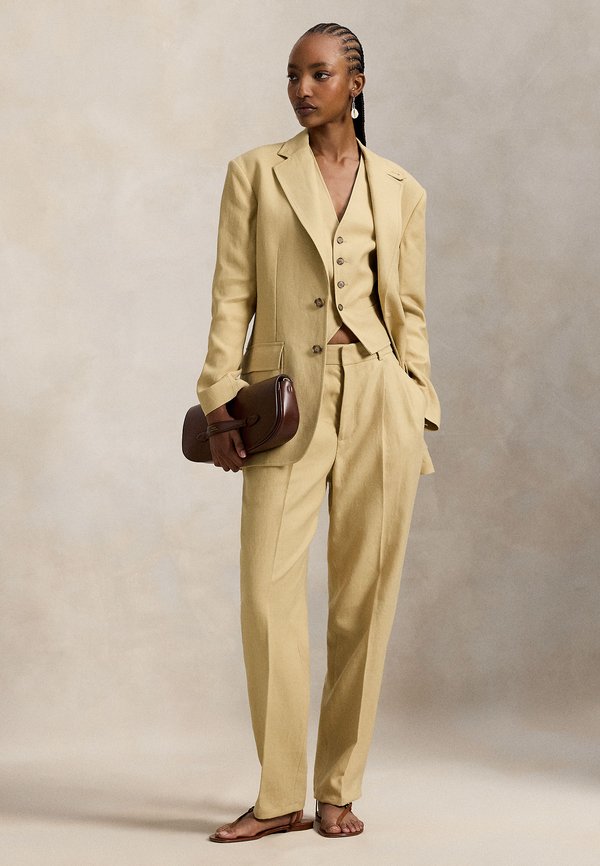 Polo Ralph Lauren HEMP PLEATED TAPERED PANT
