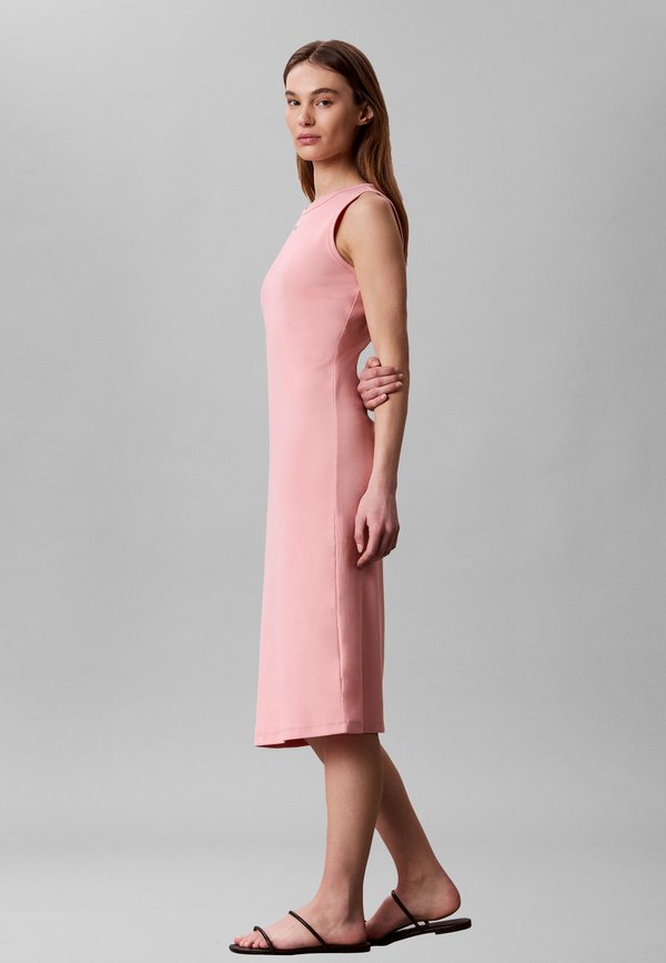 Calvin Klein Jeans LABEL - Day dress - light red