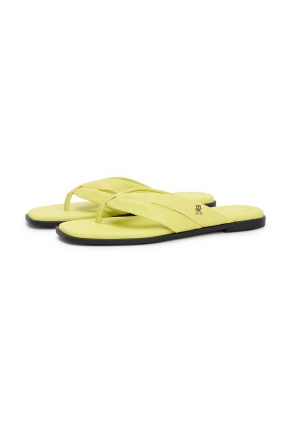 Tommy Hilfiger LEATHER TOE POST FLAT SANDALS