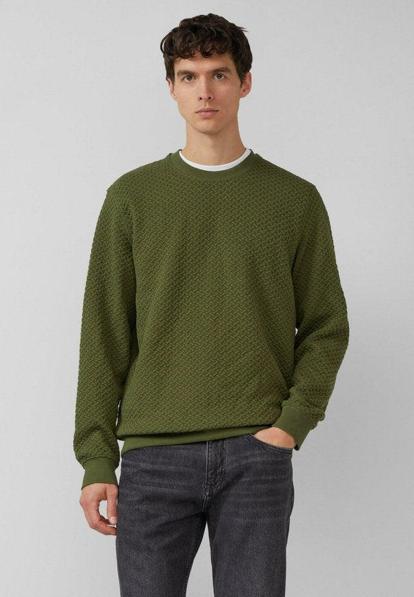 s.Oliver Sweatshirt - olivgrün