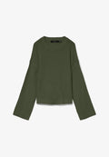 Vero Moda VMSALLY O NECK PULLOVER - Jumper - grape leaf