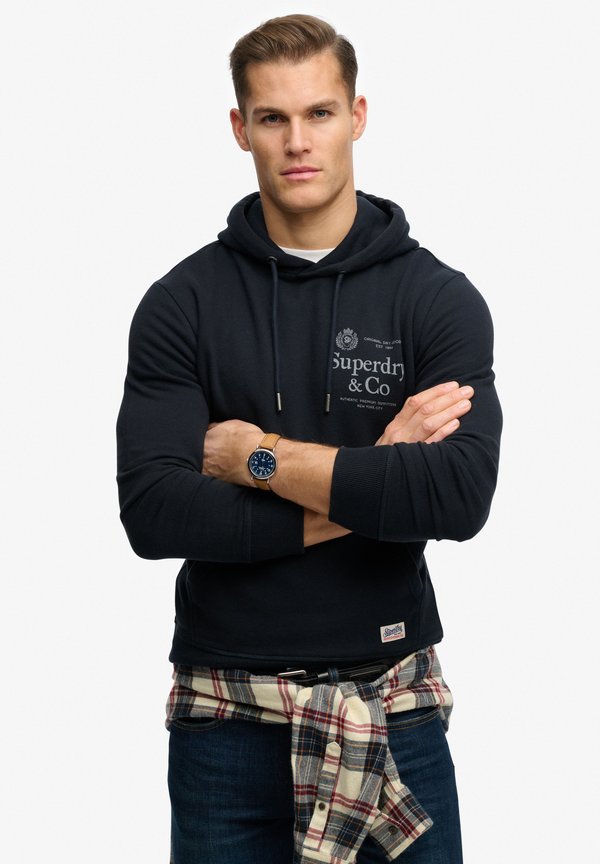Superdry & Co SUPERDRY 1954 COMPANY RELAXED HOODIE.. - Hoodie - dark navy