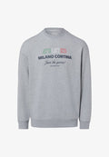s.Oliver Sweatshirt - grau mehrfarbig