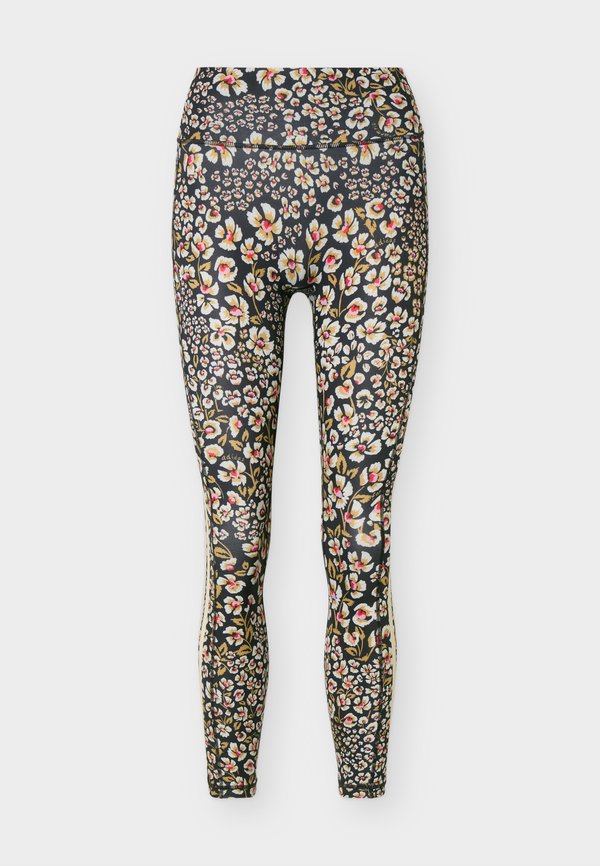 adidas Performance ADIDAS X FARM RIO OPTIME - Leggings - cream white/multicolor