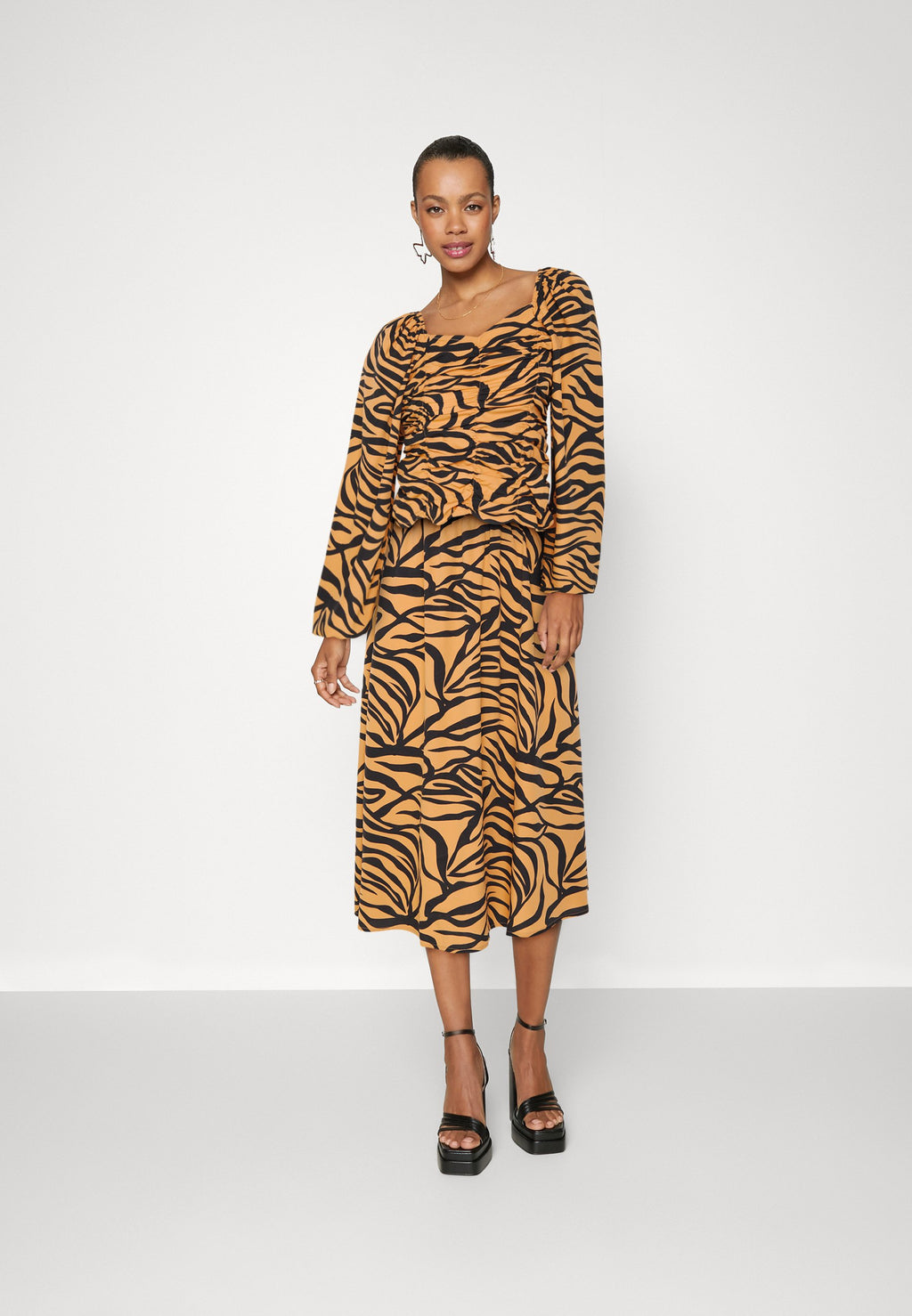 Pieces PCNADINE MIDI SKIRT