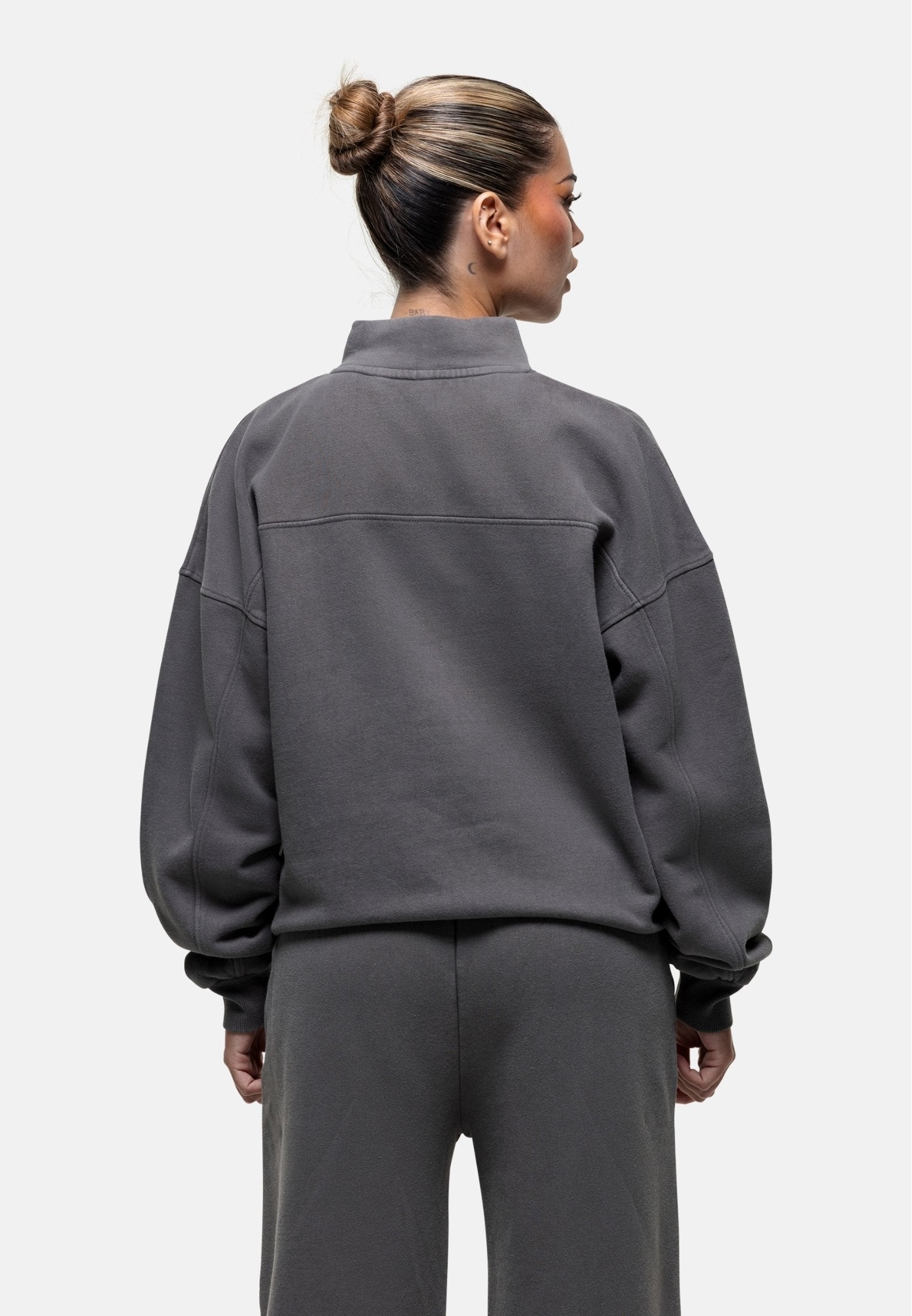 Good For Nothing  VINTAGE WASHED QUARTER ZIP