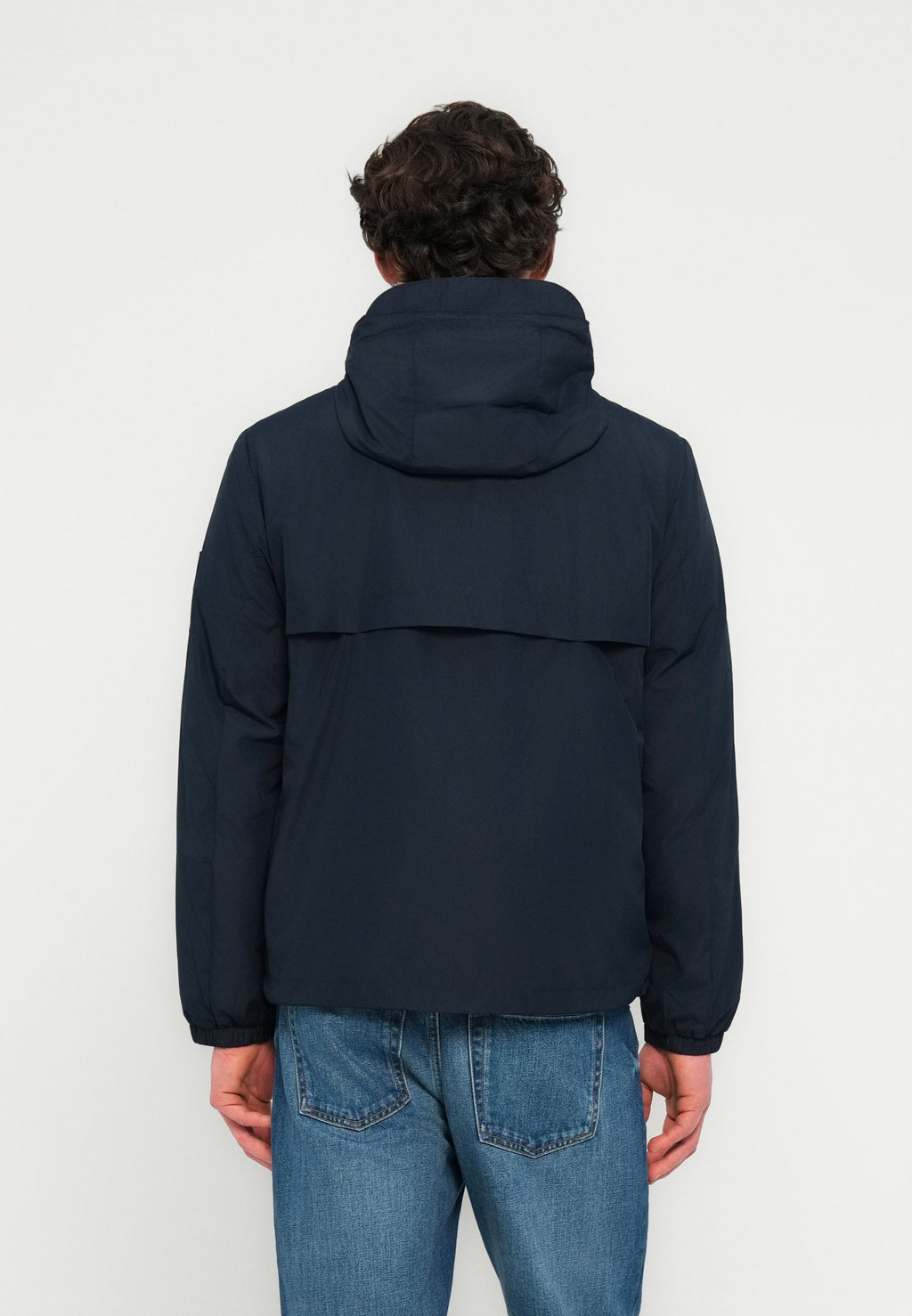 TONAL LOGO ZIP-THRU HOODED JACKET Media 4