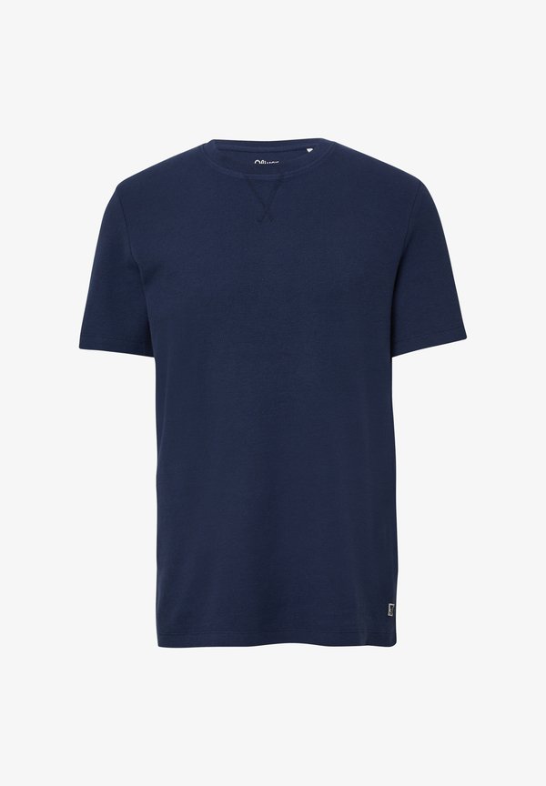 s.Oliver Basic T-shirt - tiefblau