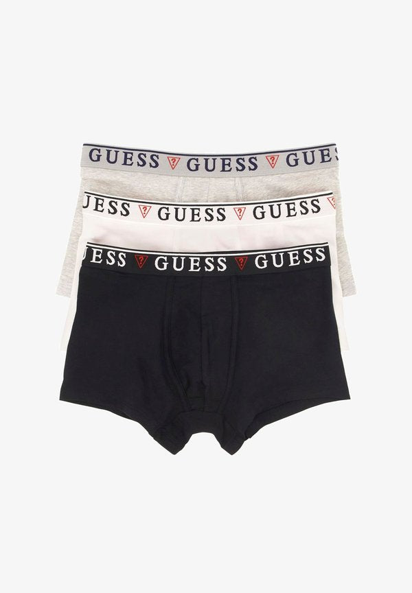 Guess BRIAN HERO 3 PACK - Trunks - mehrfarbig weiß