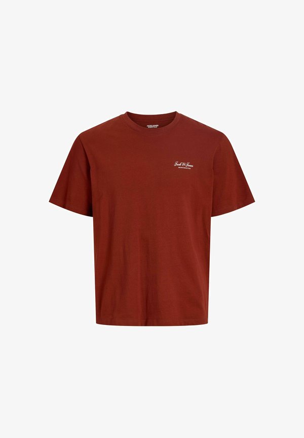 Jack & Jones JJEARCHIVE GRAPHIC TEE SS ONECK NOOS PLS - Basic T-shirt - fired brick