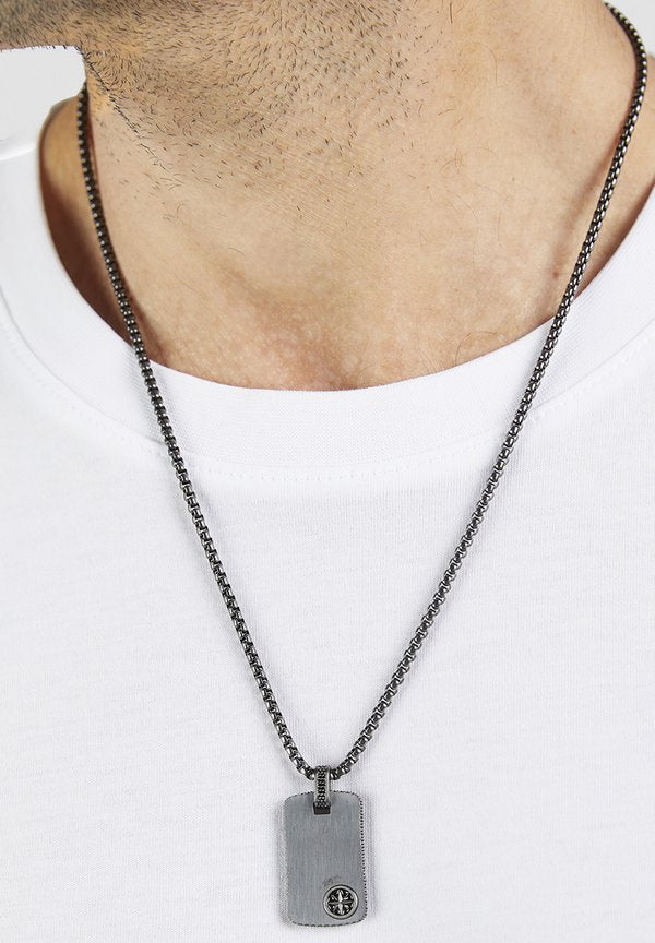 s.Oliver TAG - Necklace - gun