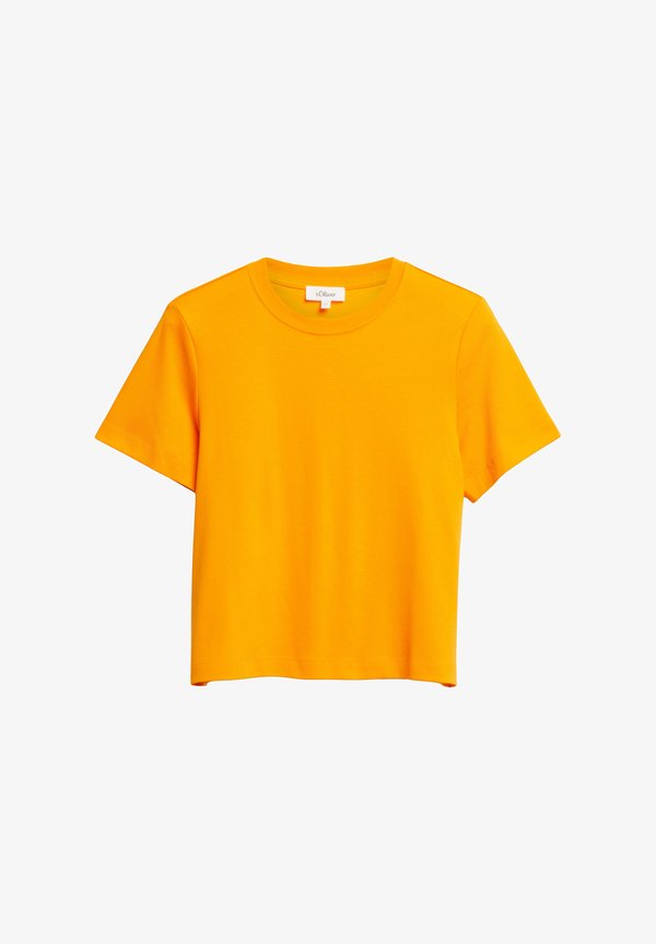 s.Oliver T-SHIRT - Basic T-shirt - goldgelb