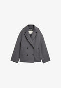 TOM TAILOR CABAN - Summer jacket - dark anthra melange