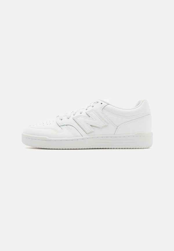 New Balance BB480LBA UNISEX - Basketball shoes - white
