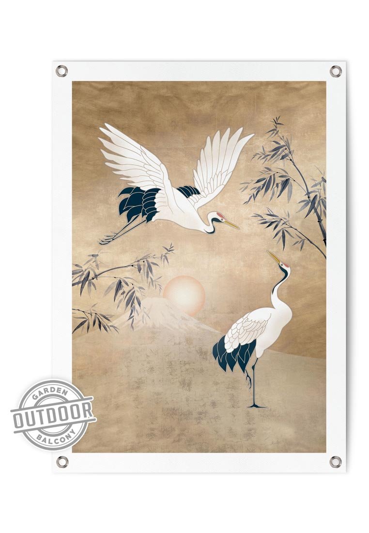 Orange Wallz GLAMOUR CRANES