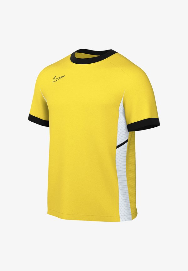Nike Performance Sports T-shirt - gelbschwarzweiss