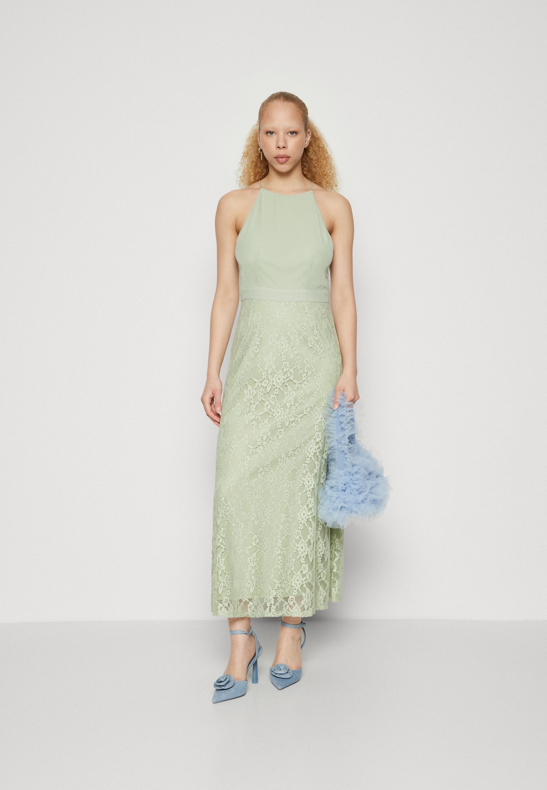 VILA VILORA HALTERNECK DRESS