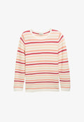 TOM TAILOR PLUS SIZE - Jumper - peachy knit stripe design