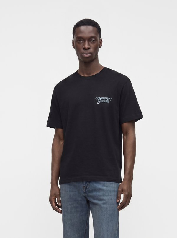 Jack & Jones JORSKETCH TEE SS CREW NECK TG - Print T-shirt - black
