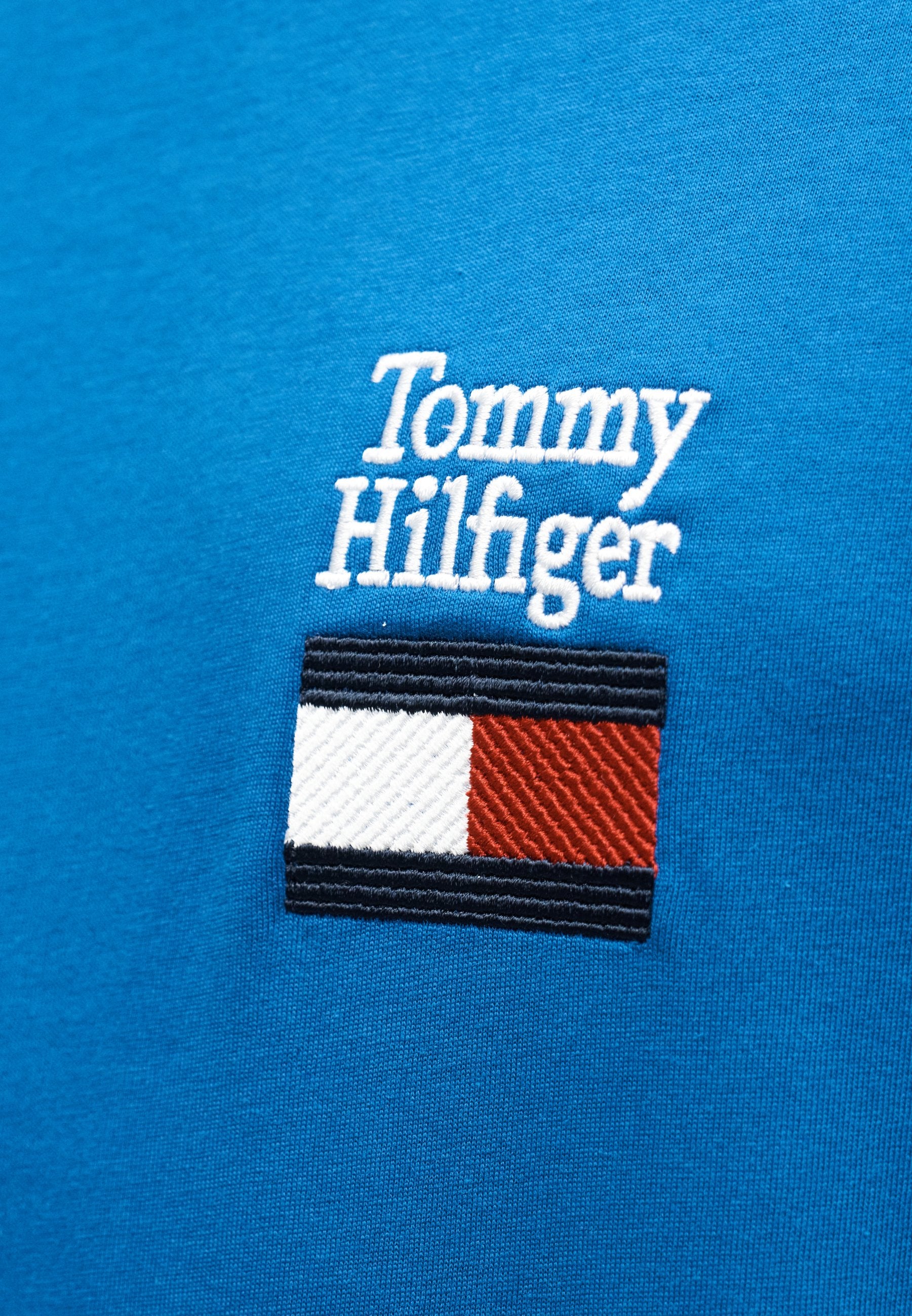 LOGO EMBROIDERY JERSEY CREW NECK T-SHIRT Media 6