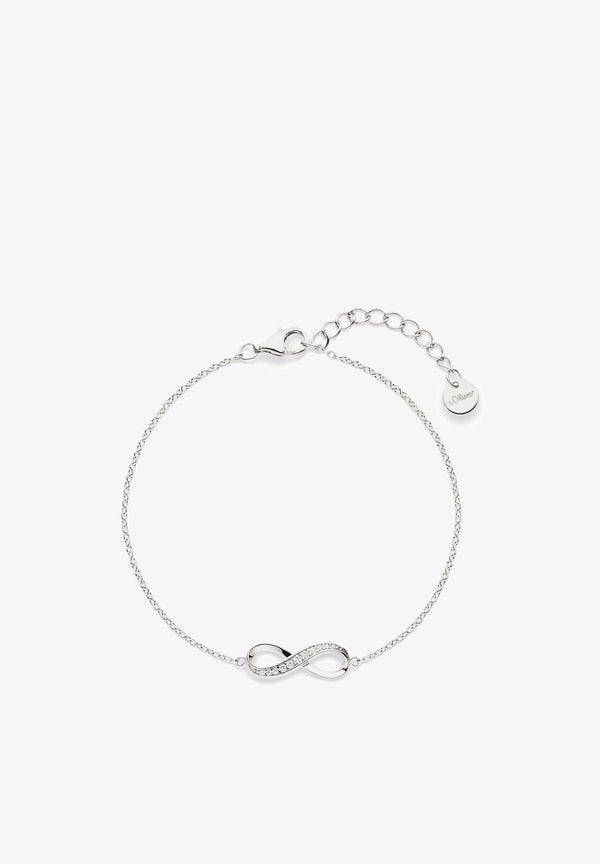 s.Oliver INFINITY - Bracelet - silver-coloured