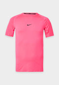Nike Performance TIGHT - Undershirt - pink/black