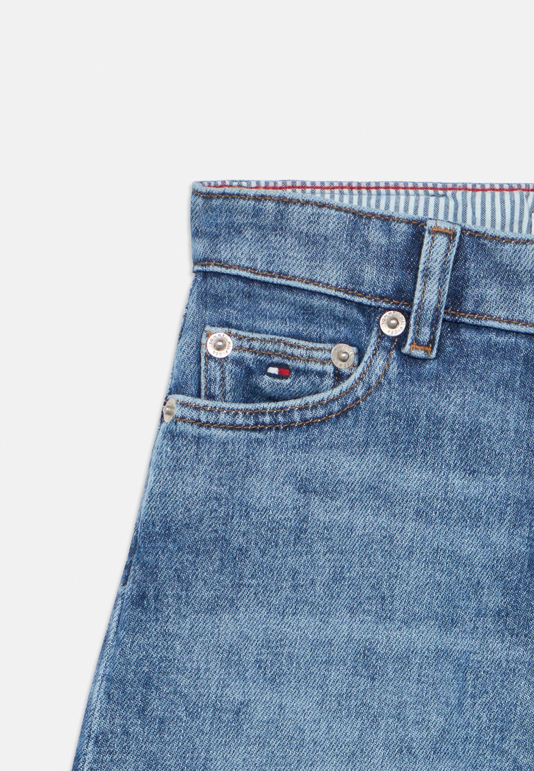 Tommy Hilfiger MABEL VINTAGE WASH WIDE LEG JEAN SHORTS