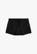 Mango A-line skirt - black
