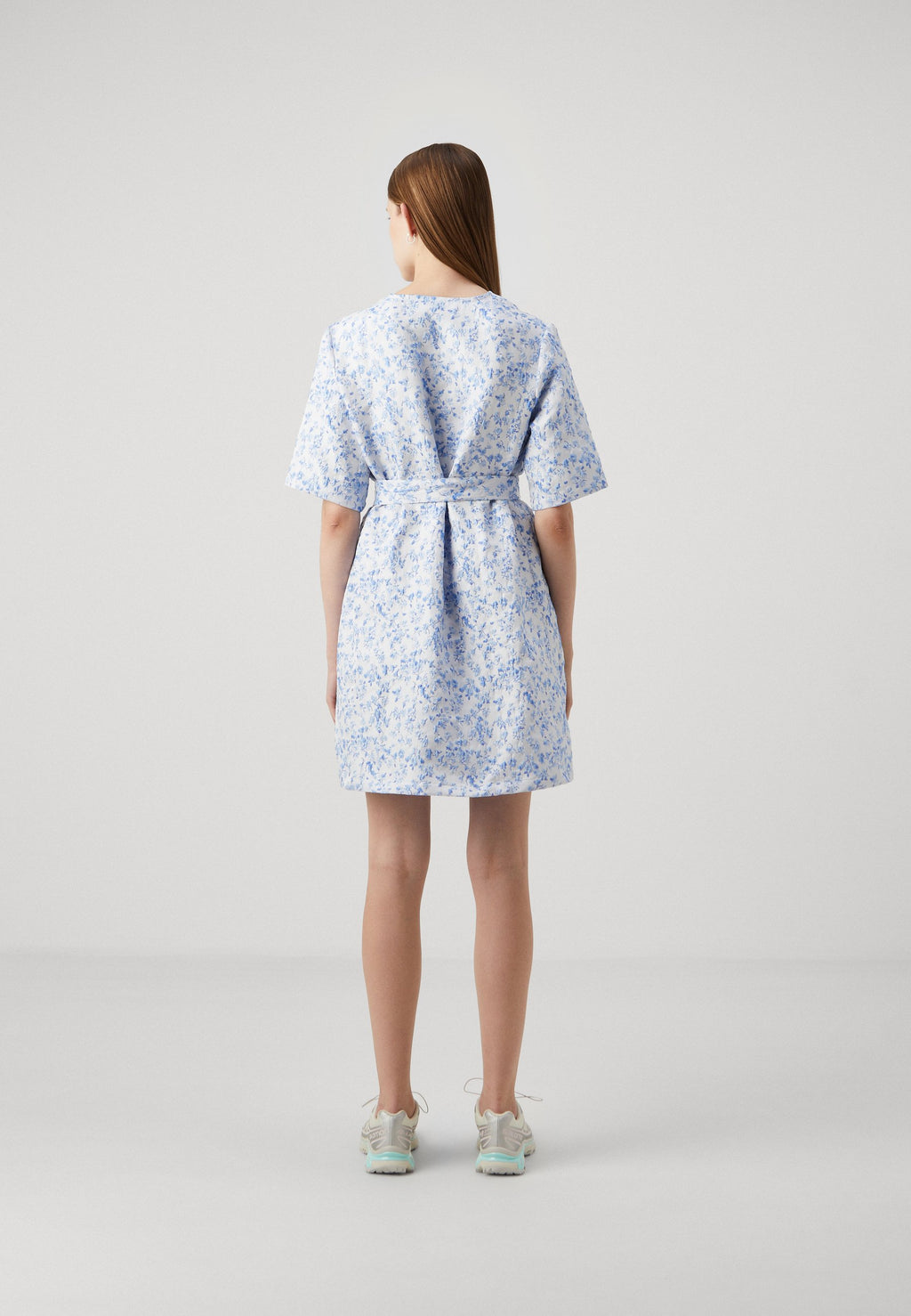 Selected SLFDAIMI KIRSTEEN V NECK DRESS