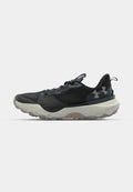 Under Armour INFINITE PRO - Trail running shoes - black/anthracite/tetra gray